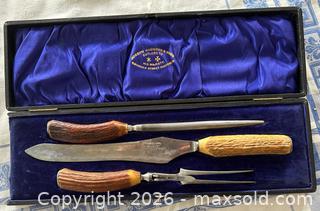 MaxSold Auction: Joseph Rodgers & Son Carving Set  - Oak Bay (British Columbia, Canada) SELLER MANAGED Estate Sale Online Auction - Esplanade