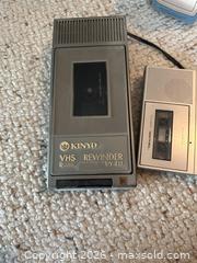 MaxSold Auction: Lot of Vintage Cassette player, a VHS rewinder and a Slide Viewer - Oak Bay (British Columbia, Canada) SELLER MANAGED Estate Sale Online Auction - Esplanade