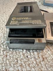 MaxSold Auction: Lot of Vintage Cassette player, a VHS rewinder and a Slide Viewer - Oak Bay (British Columbia, Canada) SELLER MANAGED Estate Sale Online Auction - Esplanade
