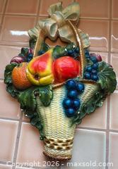 MaxSold Auction: MCM Vintage Chalkware Fruit Wall Hangings - Oak Bay (British Columbia, Canada) SELLER MANAGED Estate Sale Online Auction - Esplanade