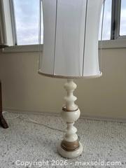 MaxSold Auction: Pair of Vintage Lamps-Base is Marble - Oak Bay (British Columbia, Canada) SELLER MANAGED Estate Sale Online Auction - Esplanade