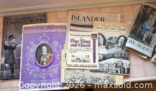 MaxSold Auction: Vintage Royal Magazines & Newspapers - Oak Bay (British Columbia, Canada) SELLER MANAGED Estate Sale Online Auction - Esplanade