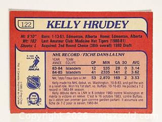 MaxSold Auction: 1985 KELLY HRUDEY OPC ROOKIE CARD - Kingston (Ontario, Canada) SELLER MANAGED Downsizing Online Auction - Rosemund Crescent