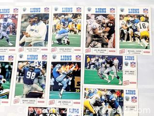MaxSold Auction: 1989 DETROIT LIONS PROMO CARDS - Kingston (Ontario, Canada) SELLER MANAGED Downsizing Online Auction - Rosemund Crescent
