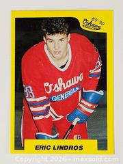 MaxSold Auction: 1989 ERIC LINDROS OHL HOCKEY CARD - Kingston (Ontario, Canada) SELLER MANAGED Downsizing Online Auction - Rosemund Crescent