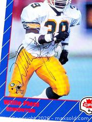MaxSold Auction: 1991 AUTOGRAPHED CFL FOOTBALL CARDS - Kingston (Ontario, Canada) SELLER MANAGED Downsizing Online Auction - Rosemund Crescent