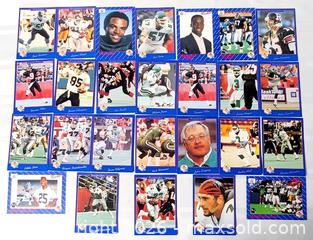 MaxSold Auction: 1991 CFL FOOTBALL TRADING CARD LOT OF 26 CARDS - Kingston (Ontario, Canada) SELLER MANAGED Downsizing Online Auction - Rosemund Crescent