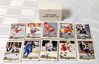 MaxSold Auction: 1992 CLASSIC HOCKEY DRAFT CARD SET - Kingston (Ontario, Canada) SELLER MANAGED Downsizing Online Auction - Rosemund Crescent