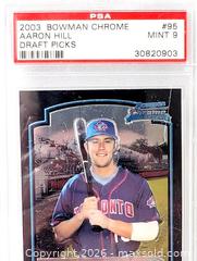 MaxSold Auction: AARON HILL PSA GRADED BASEBALL CARD - Kingston (Ontario, Canada) SELLER MANAGED Downsizing Online Auction - Rosemund Crescent