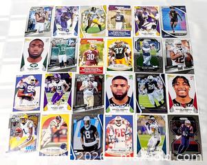 MaxSold Auction: FOOTBALL MIXED CARD LOT OF 24 CARDS - Kingston (Ontario, Canada) SELLER MANAGED Downsizing Online Auction - Rosemund Crescent