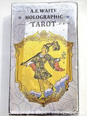 MaxSold Auction: HOLOGRAPHIC TAROT CARDS - NEW - Kingston (Ontario, Canada) SELLER MANAGED Downsizing Online Auction - Rosemund Crescent