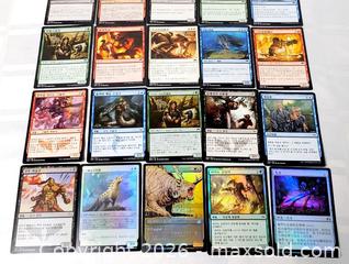 MaxSold Auction: MAGIC THE GATHERING TRADING CARD LOT OF 20 - ASIAN - Kingston (Ontario, Canada) SELLER MANAGED Downsizing Online Auction - Rosemund Crescent