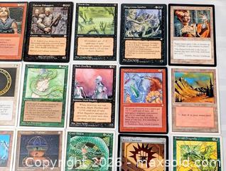 MaxSold Auction: VINTAGE MAGIC THE GATHERING TRADING GAME CARD LOT OF 20 CARDS - Kingston (Ontario, Canada) SELLER MANAGED Downsizing Online Auction - Rosemund Crescent