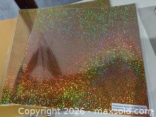 MaxSold Auction: 12x12 Cricut Party Foil Sheets - Holographic & Metallic - Warwick (Rhode Island, USA) SELLER MANAGED Reseller Online Auction - Warwick Avenue
