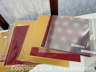 MaxSold Auction: 12x12 Cricut Party Foil Sheets - Holographic & Metallic - Warwick (Rhode Island, USA) SELLER MANAGED Reseller Online Auction - Warwick Avenue