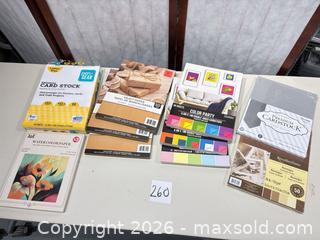 MaxSold Auction: Assorted 8.5 x 11 Cardstock & Specialty Paper Pack - Warwick (Rhode Island, USA) SELLER MANAGED Reseller Online Auction - Warwick Avenue