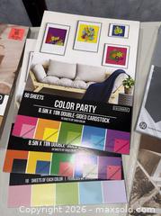 MaxSold Auction: Assorted 8.5 x 11 Cardstock & Specialty Paper Pack - Warwick (Rhode Island, USA) SELLER MANAGED Reseller Online Auction - Warwick Avenue