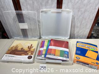 MaxSold Auction: Assorted Craft Paper Lot: Cardstock, Scrapbook, Foil, Printer - Warwick (Rhode Island, USA) SELLER MANAGED Reseller Online Auction - Warwick Avenue