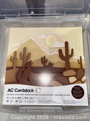 MaxSold Auction: Assorted Craft Paper Lot: Cardstock, Scrapbook, Foil, Printer - Warwick (Rhode Island, USA) SELLER MANAGED Reseller Online Auction - Warwick Avenue