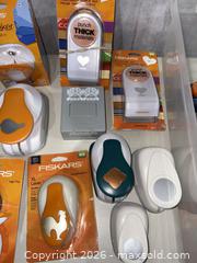 MaxSold Auction: Assorted Paper/Craft Punches Set – 24 Decorative Shapes - Warwick (Rhode Island, USA) SELLER MANAGED Reseller Online Auction - Warwick Avenue