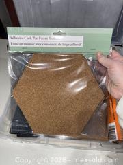 MaxSold Auction: Craft Supplies Lot: Cork Pads, Cork Sheet, Rhinestones & Embellishments - Warwick (Rhode Island, USA) SELLER MANAGED Reseller Online Auction - Warwick Avenue