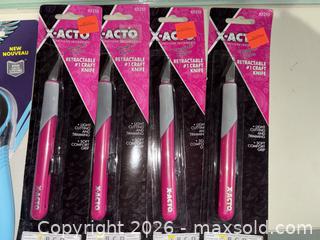 MaxSold Auction: Crafting Tools Kit with Cricut Mats, X-ACTO Knives & Cutters - Warwick (Rhode Island, USA) SELLER MANAGED Reseller Online Auction - Warwick Avenue