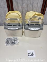 MaxSold Auction: Cricut Cartridge/Adapter Storage Unit, Gray/White, Plastic (Lot of 2) - Warwick (Rhode Island, USA) SELLER MANAGED Reseller Online Auction - Warwick Avenue