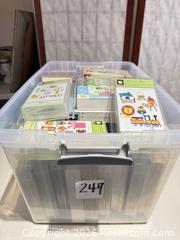 MaxSold Auction: Cricut & Cricut Lite Craft Cartridges Assorted Designs - Warwick (Rhode Island, USA) SELLER MANAGED Reseller Online Auction - Warwick Avenue