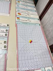 MaxSold Auction: Cricut Cutting Mats 6 in x 12 in & 12 in x 24 in Pink Border - Warwick (Rhode Island, USA) SELLER MANAGED Reseller Online Auction - Warwick Avenue