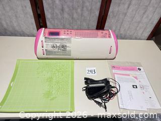 MaxSold Auction: Cricut Expression Electronic Cutting Machine, White/Pink - Warwick (Rhode Island, USA) SELLER MANAGED Reseller Online Auction - Warwick Avenue