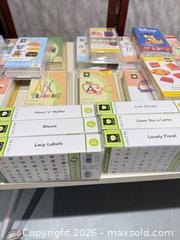 MaxSold Auction: Cricut / Provo Craft Mini Monograms, Font & Shape Cartridges - Warwick (Rhode Island, USA) SELLER MANAGED Reseller Online Auction - Warwick Avenue