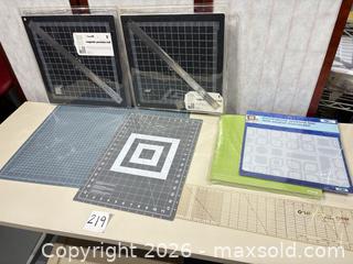 MaxSold Auction: Cricut & Yudu Cutting, Magnetic Mats and Rulers Lot - Warwick (Rhode Island, USA) SELLER MANAGED Reseller Online Auction - Warwick Avenue