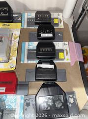 MaxSold Auction: EK Success / EK Tools Paper Craft Punches - Lot of 28 - Warwick (Rhode Island, USA) SELLER MANAGED Reseller Online Auction - Warwick Avenue