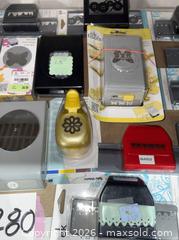 MaxSold Auction: EK Success / EK Tools Paper Craft Punches - Lot of 28 - Warwick (Rhode Island, USA) SELLER MANAGED Reseller Online Auction - Warwick Avenue