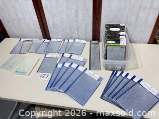 MaxSold Auction: Embossing Folders Assortment— Darice & Love Nicole - Warwick (Rhode Island, USA) SELLER MANAGED Reseller Online Auction - Warwick Avenue