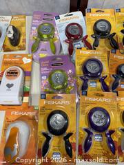 MaxSold Auction: Fiskars Lever Punches for Paper, Texturing & Corner Shapes - Warwick (Rhode Island, USA) SELLER MANAGED Reseller Online Auction - Warwick Avenue