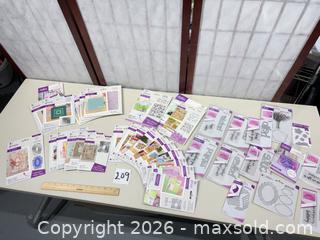 MaxSold Auction: Gemini & Crafters Companion Card Kits, Stamps & Dies Lot - Warwick (Rhode Island, USA) SELLER MANAGED Reseller Online Auction - Warwick Avenue