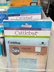 MaxSold Auction: Large Lot 30+ Embossing Folders & Cutting Dies — Cuttlebug, Sizzix - Warwick (Rhode Island, USA) SELLER MANAGED Reseller Online Auction - Warwick Avenue