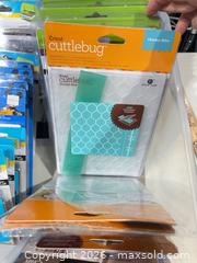 MaxSold Auction: Large Lot 30+ Embossing Folders & Cutting Dies — Cuttlebug, Sizzix - Warwick (Rhode Island, USA) SELLER MANAGED Reseller Online Auction - Warwick Avenue