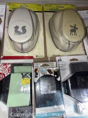 MaxSold Auction: Lot of 15 Paper Craft & Scrapbooking Punches - Mixed Brands - Warwick (Rhode Island, USA) SELLER MANAGED Reseller Online Auction - Warwick Avenue