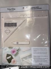MaxSold Auction: Martha Stewart Crafting Tools Bundle with 16x24 Cutting Mat - Warwick (Rhode Island, USA) SELLER MANAGED Reseller Online Auction - Warwick Avenue