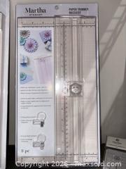 MaxSold Auction: Martha Stewart Crafting Tools Bundle with 16x24 Cutting Mat - Warwick (Rhode Island, USA) SELLER MANAGED Reseller Online Auction - Warwick Avenue