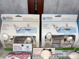 MaxSold Auction: Martha Stewart Paper Punches Set — Edge, Corner, Hole & Border - Warwick (Rhode Island, USA) SELLER MANAGED Reseller Online Auction - Warwick Avenue