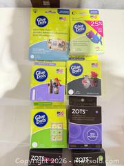 MaxSold Auction: Mixed Craft Adhesives Lot — Glue Dots, Tape Runners, Foam Squares - Warwick (Rhode Island, USA) SELLER MANAGED Reseller Online Auction - Warwick Avenue