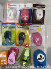 MaxSold Auction: Mixed Paper Craft Punches Lot - Creative Memories, Recollections, EK - Warwick (Rhode Island, USA) SELLER MANAGED Reseller Online Auction - Warwick Avenue