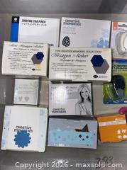 MaxSold Auction: Mixed Paper Craft Punches Lot - Creative Memories, Recollections, EK - Warwick (Rhode Island, USA) SELLER MANAGED Reseller Online Auction - Warwick Avenue