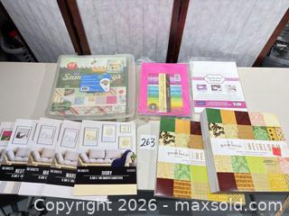 MaxSold Auction: Mixed Scrapbook & Cardstock Paper Lot - Assorted Brands, Multiple Sizes - Warwick (Rhode Island, USA) SELLER MANAGED Reseller Online Auction - Warwick Avenue