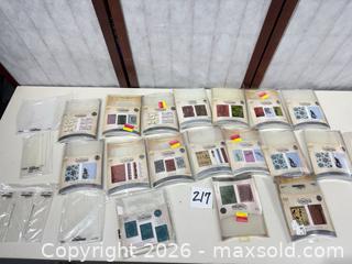 MaxSold Auction: Sizzix Tim Holtz Embossing Folders Texture Fades (Plastic) - Warwick (Rhode Island, USA) SELLER MANAGED Reseller Online Auction - Warwick Avenue