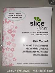 MaxSold Auction: Slice Elite Cordless Digital Designer / Electronic Die Cutter, Pink - Warwick (Rhode Island, USA) SELLER MANAGED Reseller Online Auction - Warwick Avenue