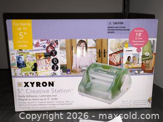 MaxSold Auction: Xyron 5" Creative Station - Warwick (Rhode Island, USA) SELLER MANAGED Reseller Online Auction - Warwick Avenue